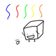 Pictured: Me, a ring box, talking to my older brother, a fridge box.